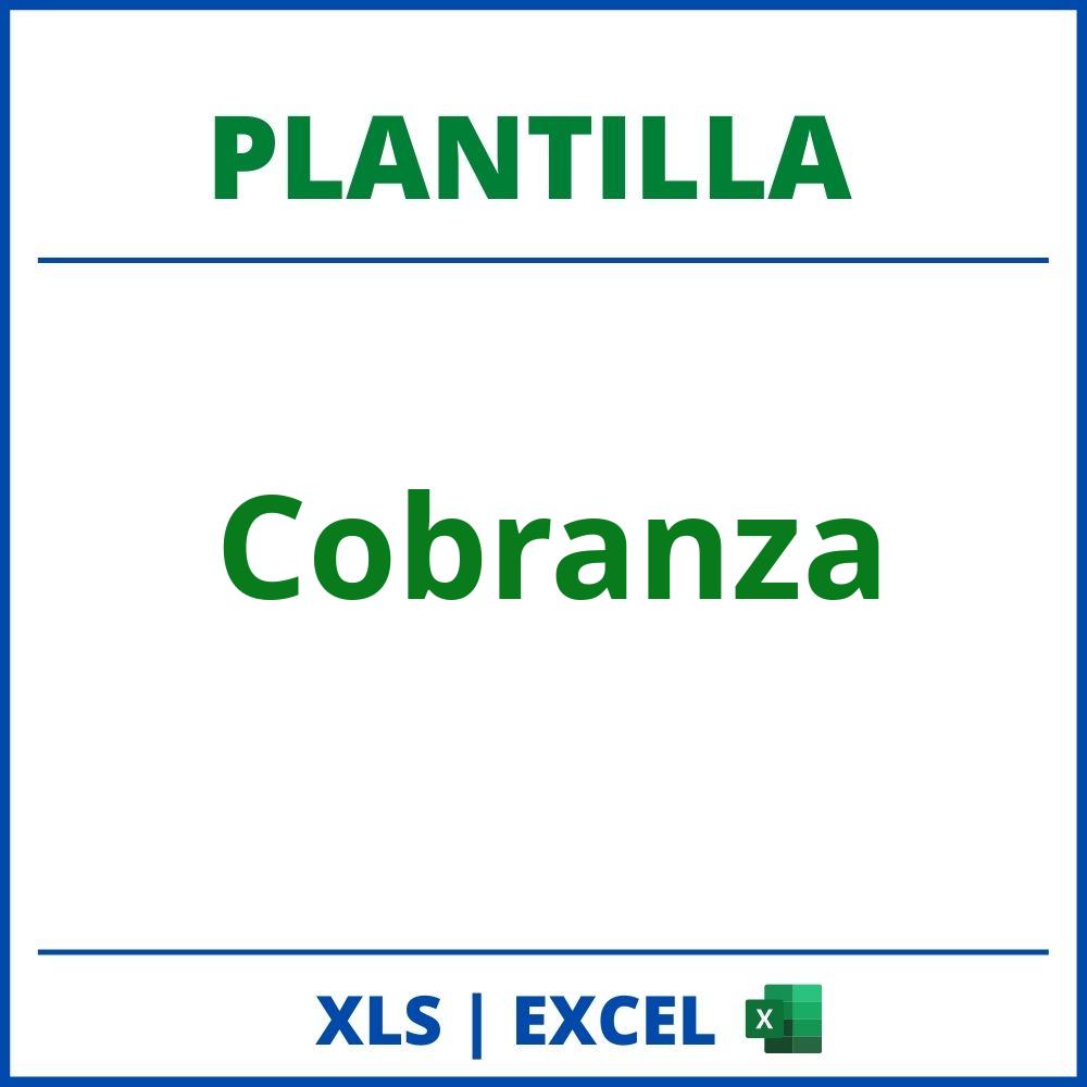 Plantilla Cobranza Excel