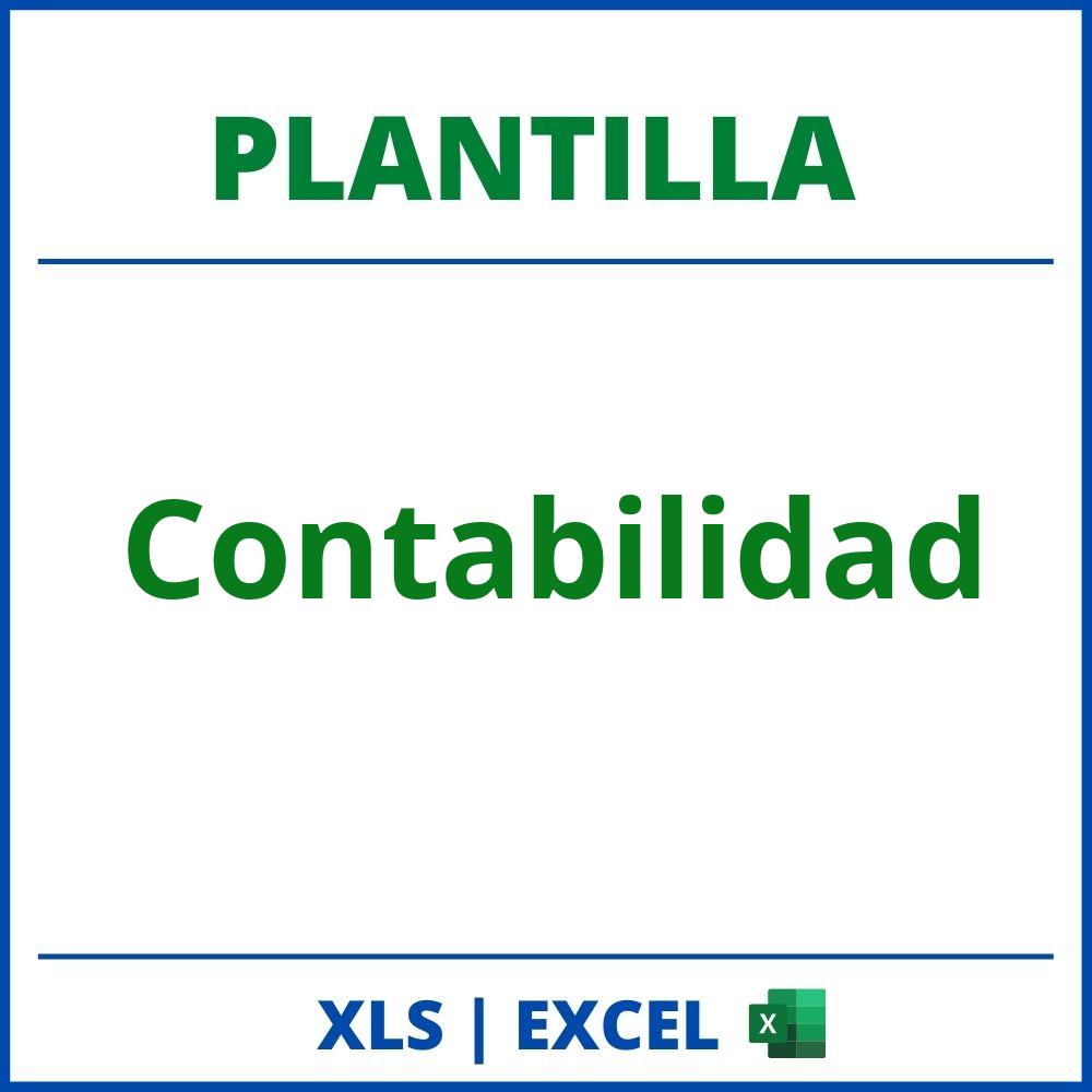 Plantilla Contabilidad Excel