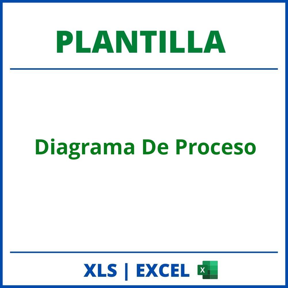 Plantilla Diagrama De Proceso Excel