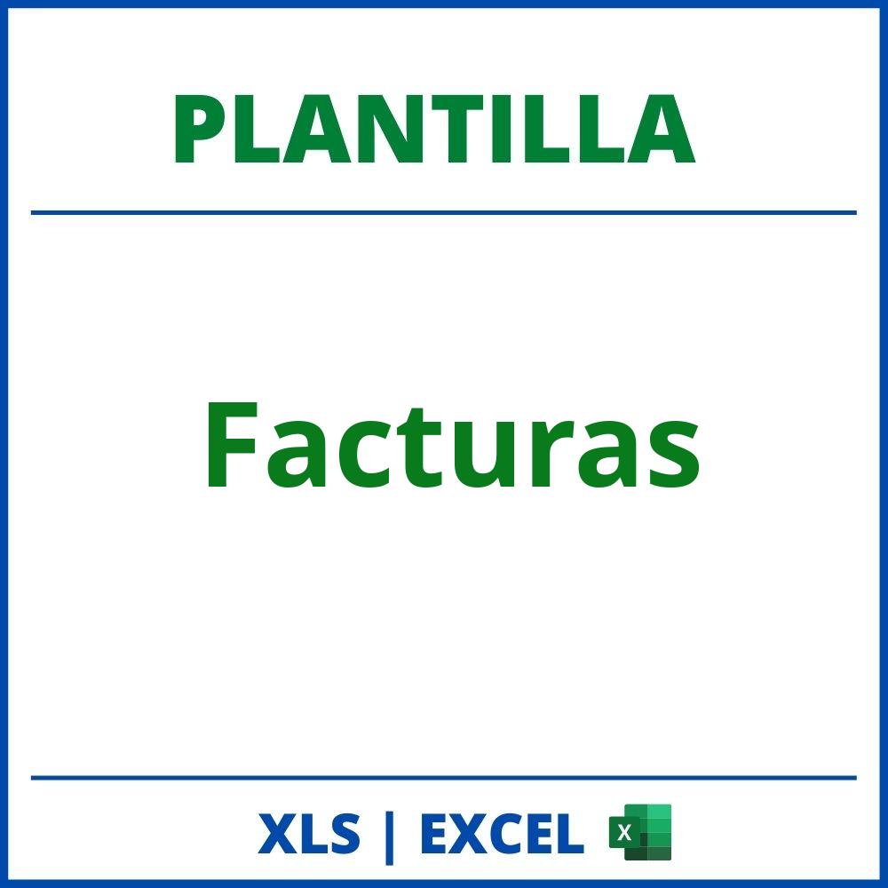 Plantilla Facturas Excel