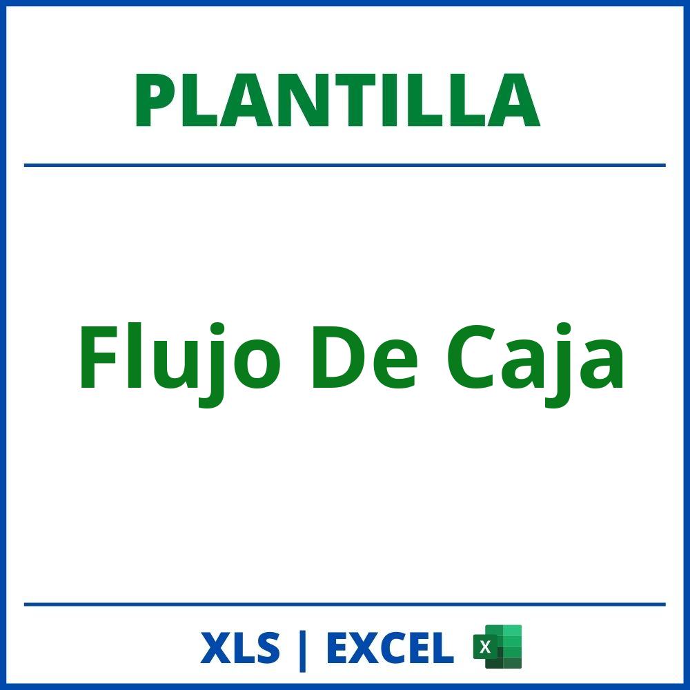 Plantilla Flujo De Caja Excel