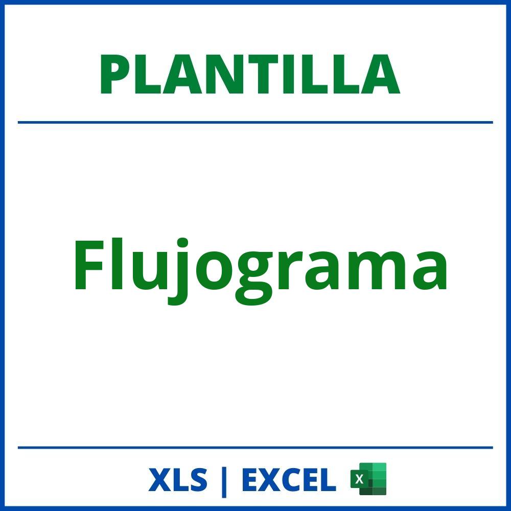 Plantilla Flujograma Excel