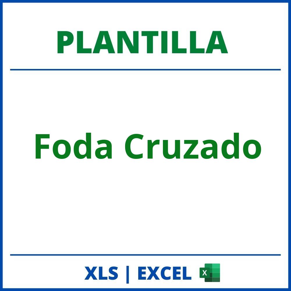 Plantilla Foda Cruzado Excel