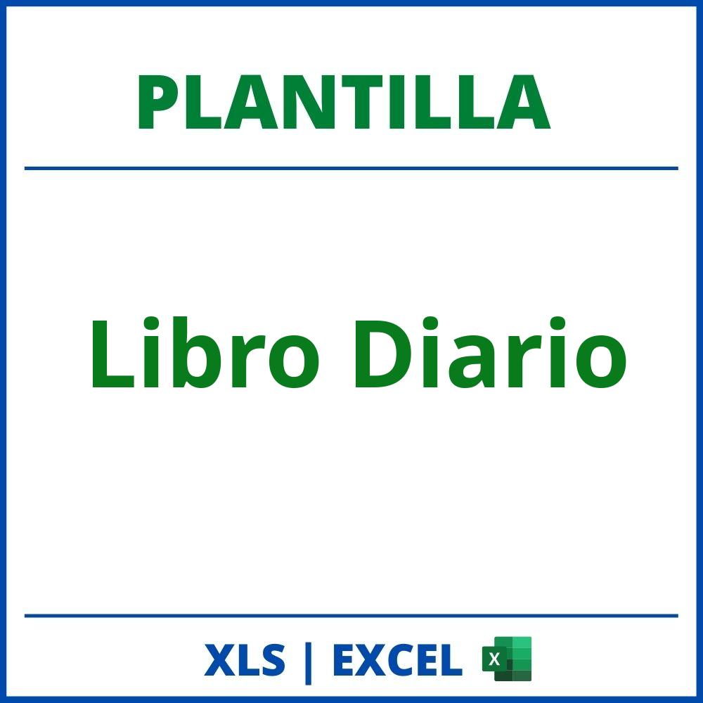 Plantilla Libro Diario Excel