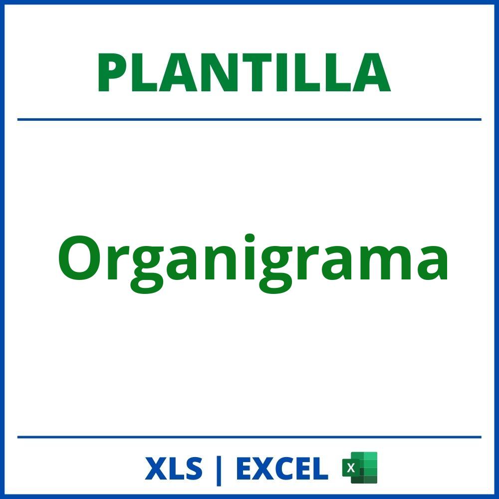 Plantilla Organigrama Excel