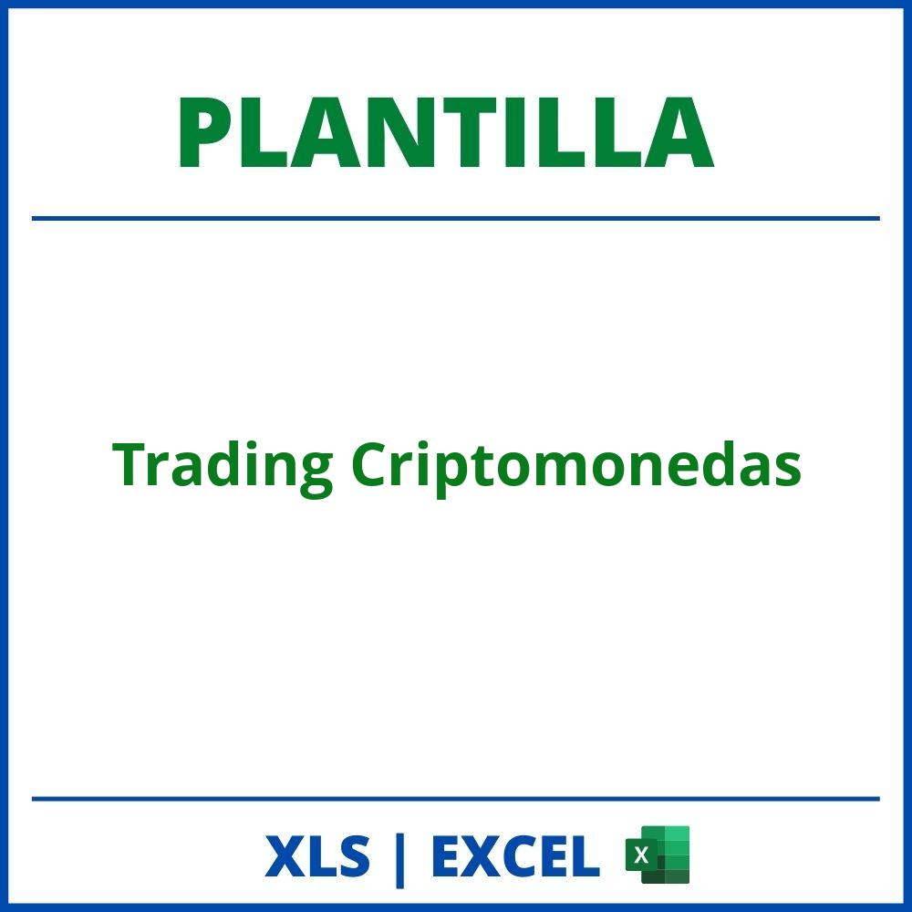 Plantilla Trading Criptomonedas Excel